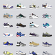 Illustration for article titled Iconic basketball and running sneakers from the 80s and 90s
